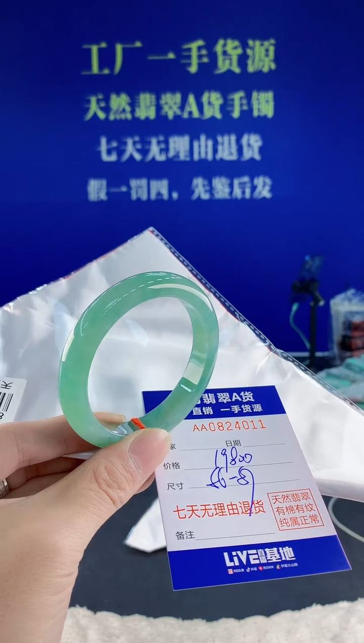 未镶嵌手镯翡翠11天然翡翠A货