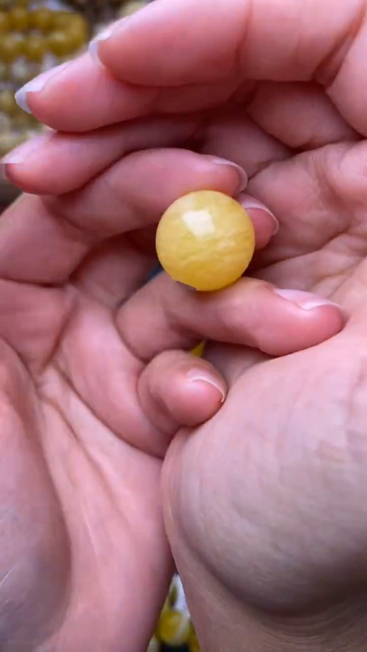 裸石蜜蜡未镶嵌葵.64