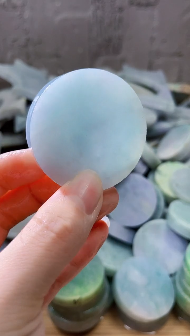 裸石翡翠天然翡翠A货石 南 677