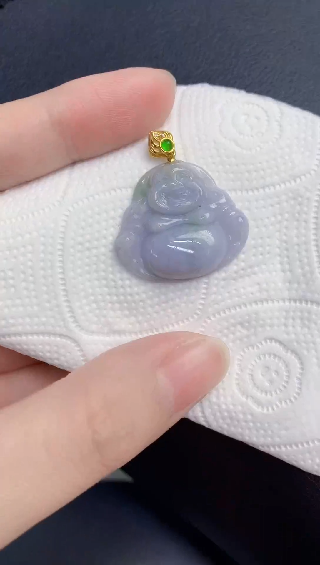 颈饰未镶嵌翡翠天然翡翠缅甸A货