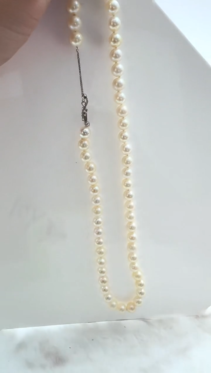【闪购商品】海水珍珠AQ未镶嵌海水珍珠串链@@HF029