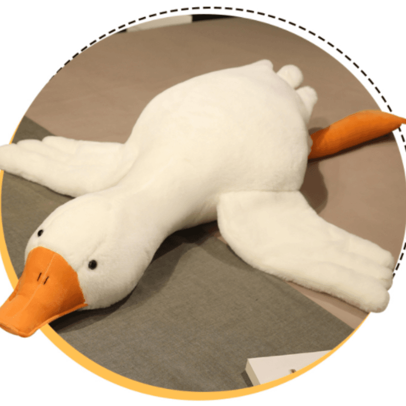 1.2米大白鹅天鹅绒材质