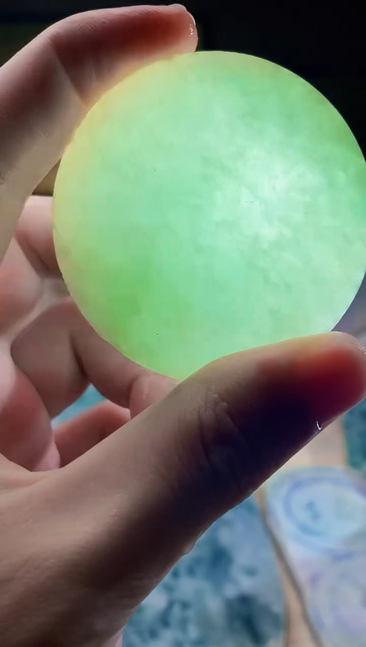 翡翠挂件未镶嵌A货张麦4344