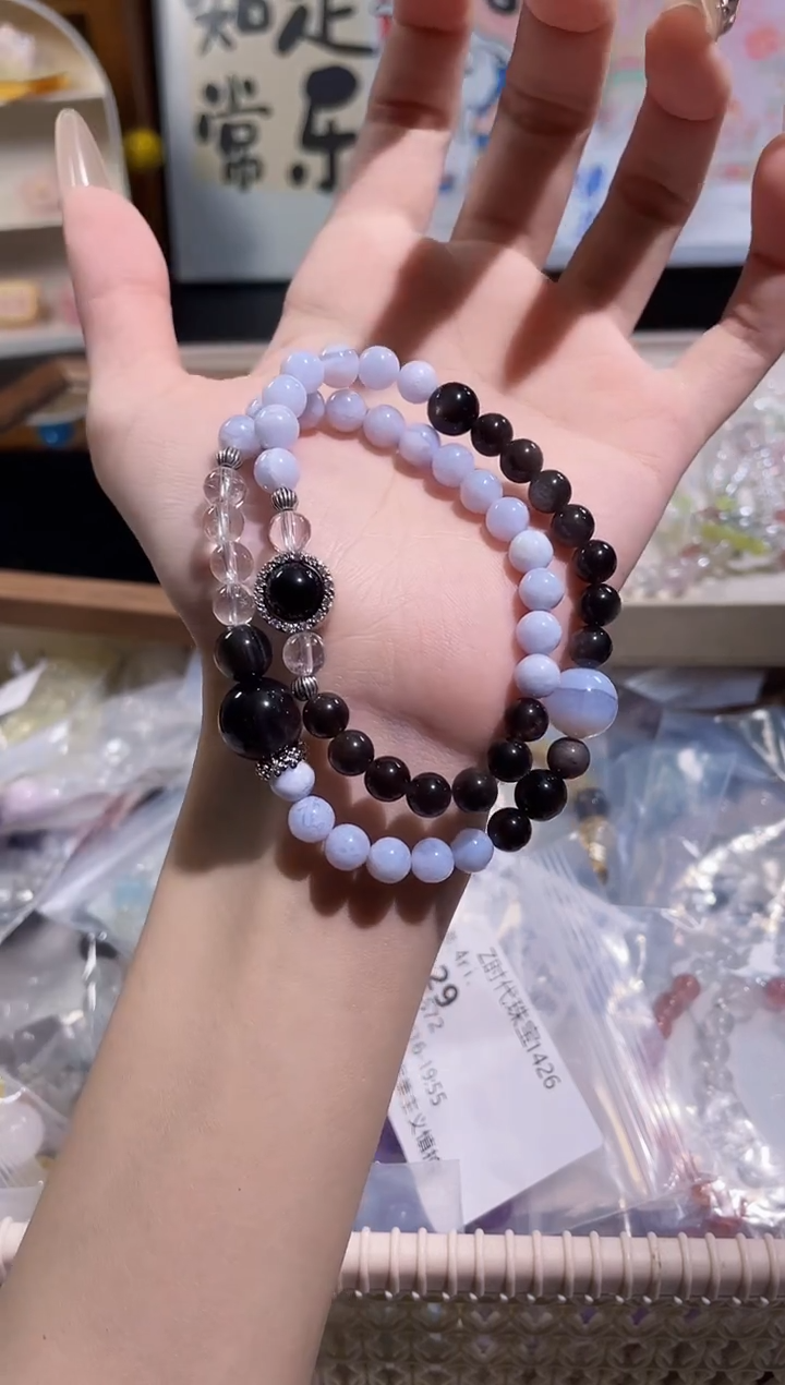 合金手链水晶T3184