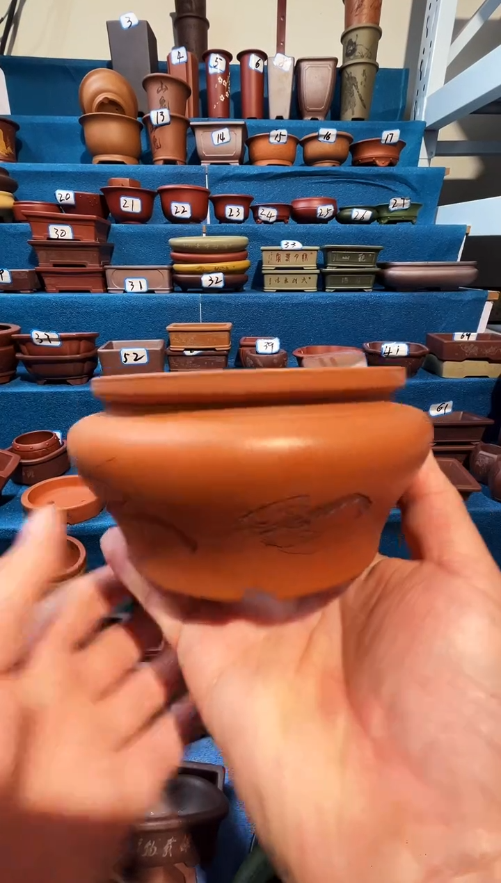 【闪购商品】紫砂紫砂花盆11*6