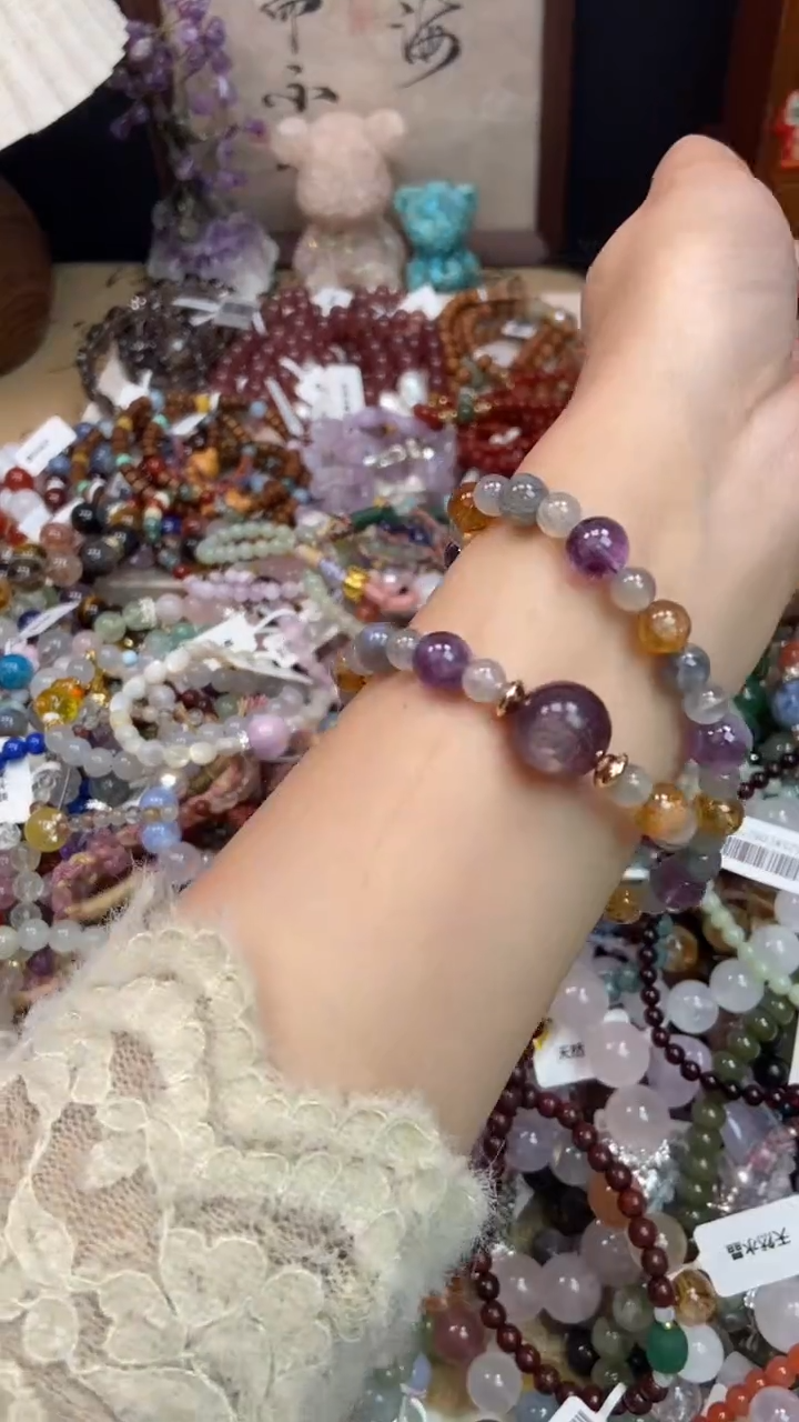 未镶嵌手链月光石325