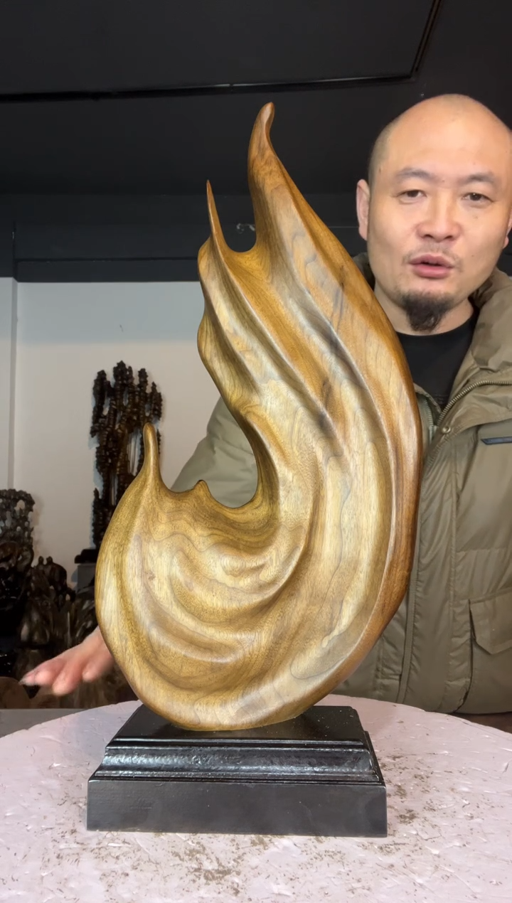 金丝楠用****8415金丝楠自然随型摆件