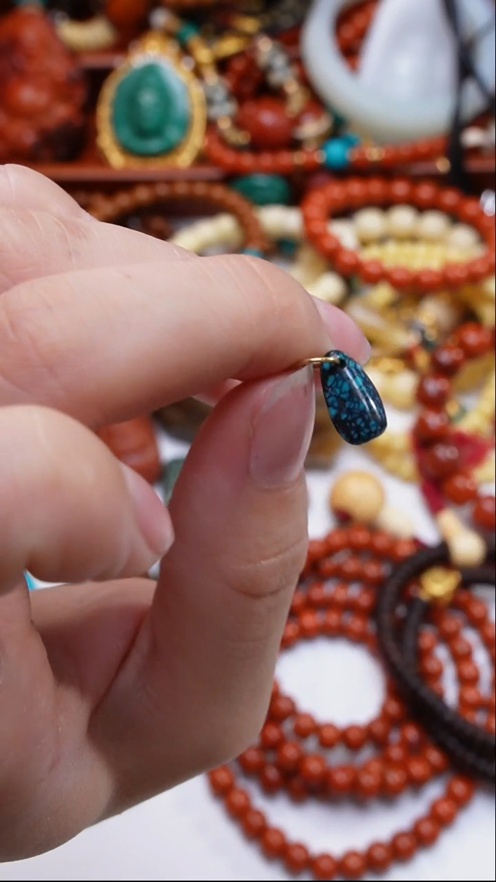 合金绿松石侧挂1126211-2444