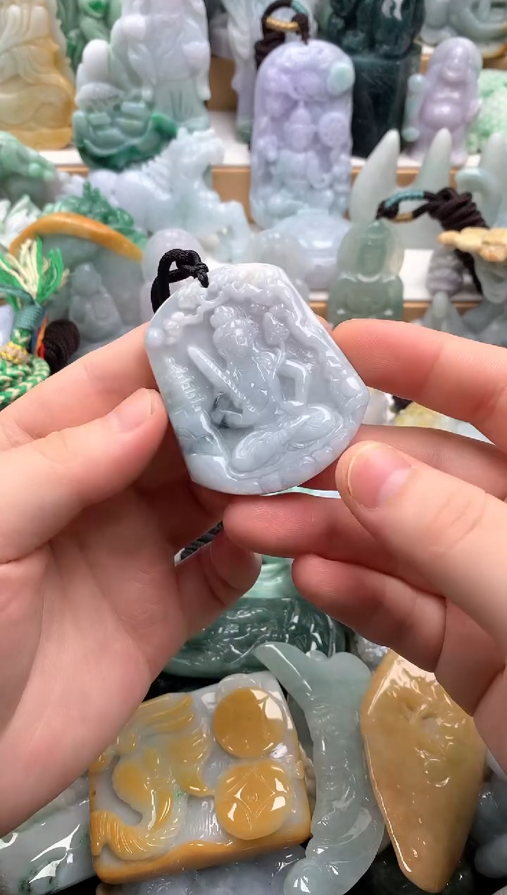 吊坠(不含链)未镶嵌翡翠1