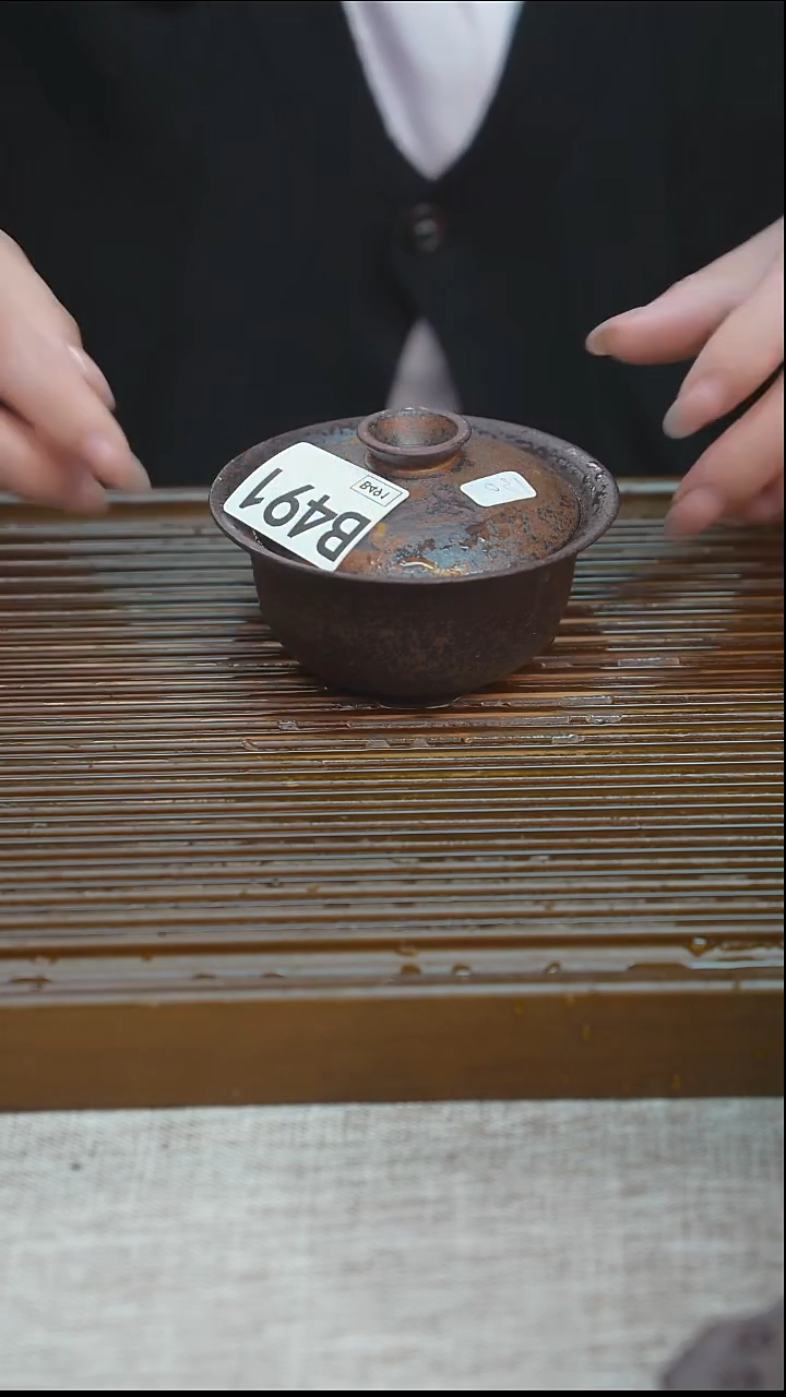 纯手工粗陶茶具每一只不一样