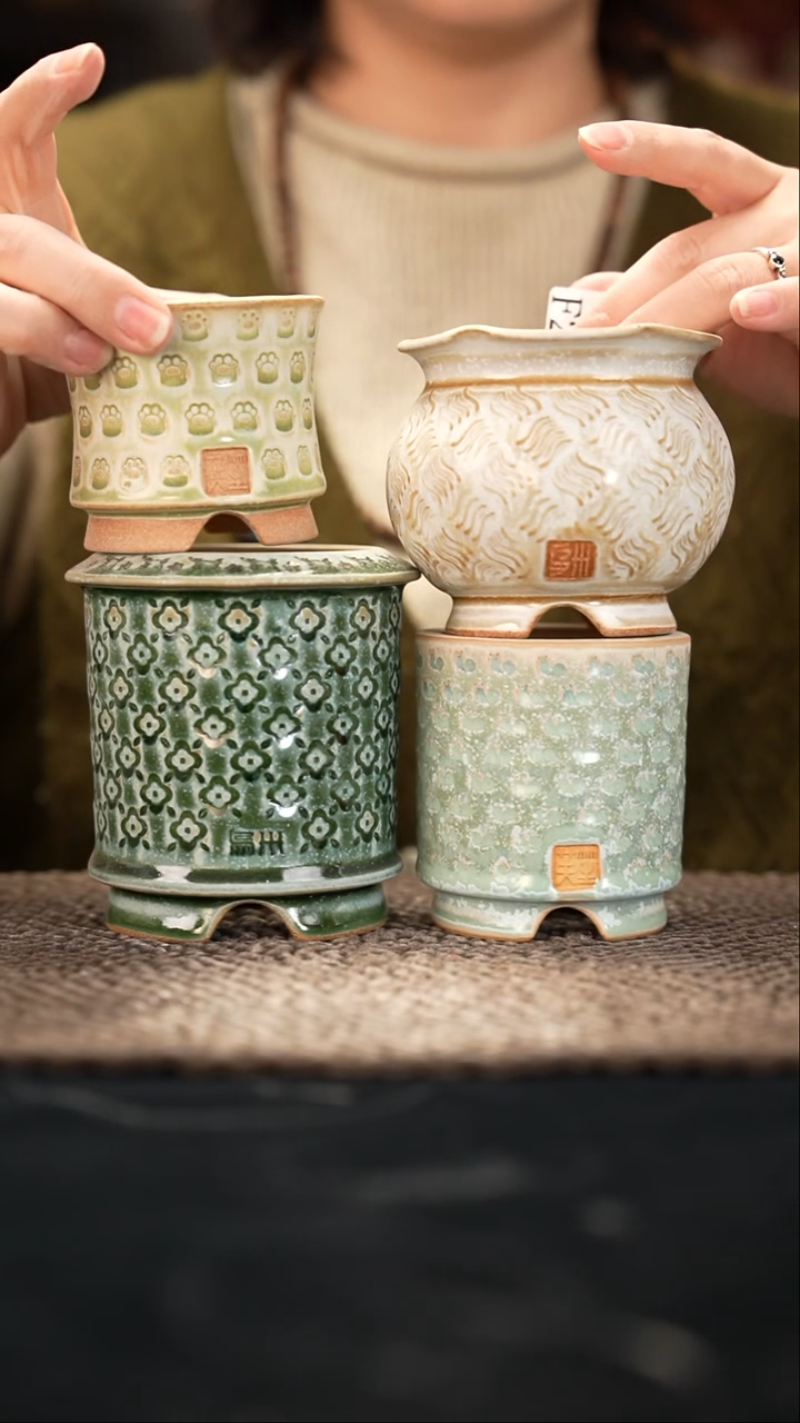 口径花盆-11-29-230一组4个默认有瑕