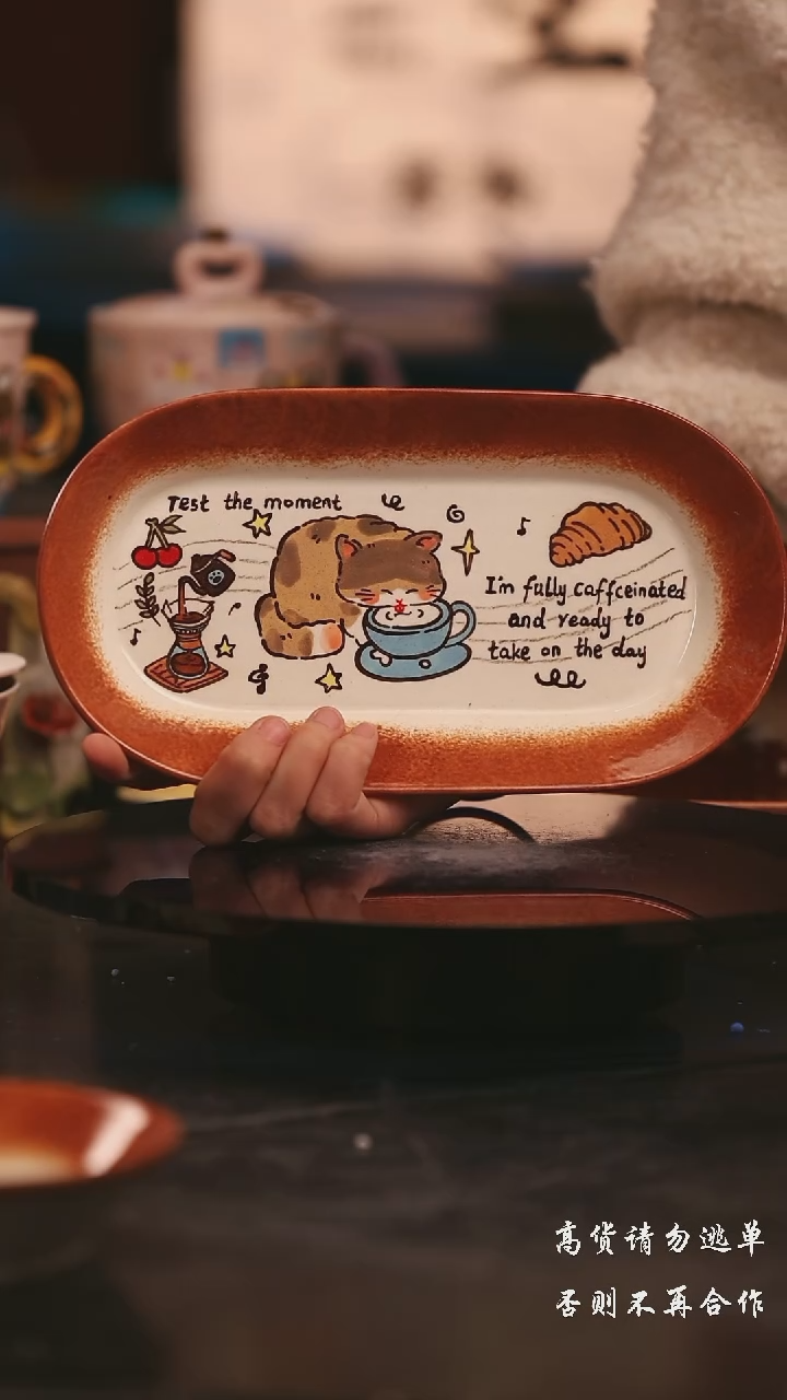 陶瓷景德镇可爱设计师款陶瓷 