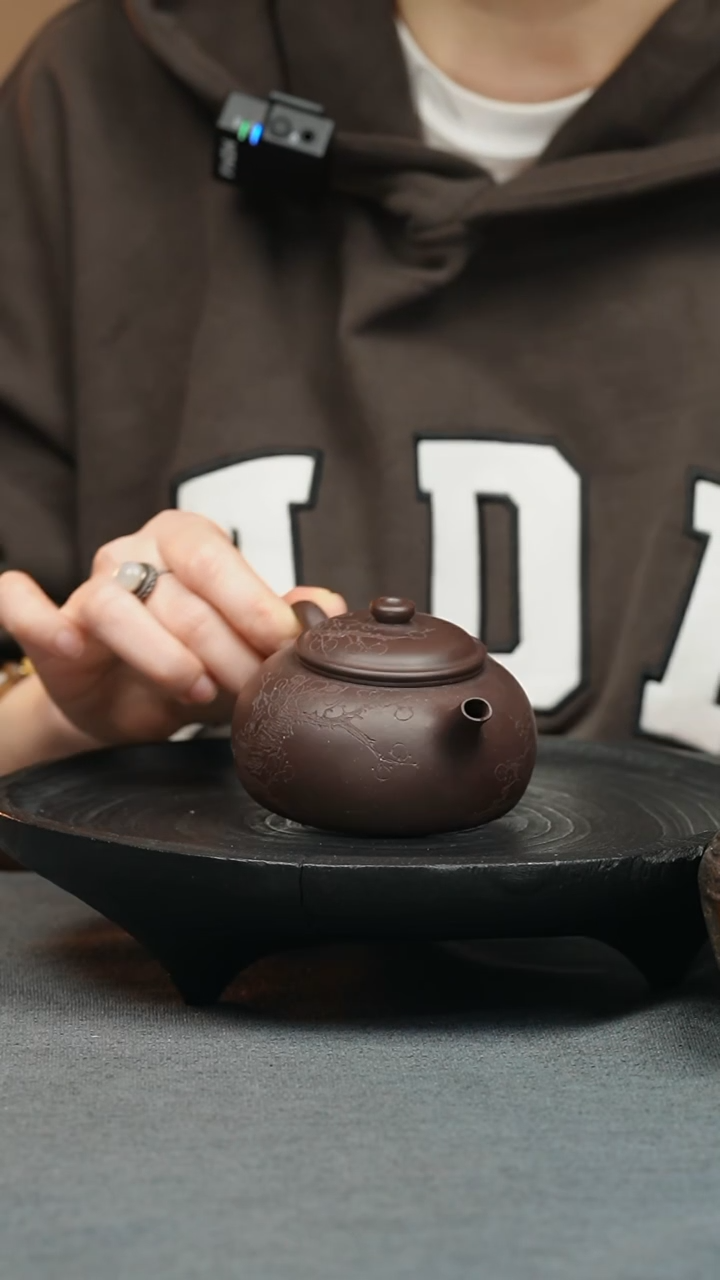 【闪购商品】紫砂茶壶五堂 隐圆-暗香款