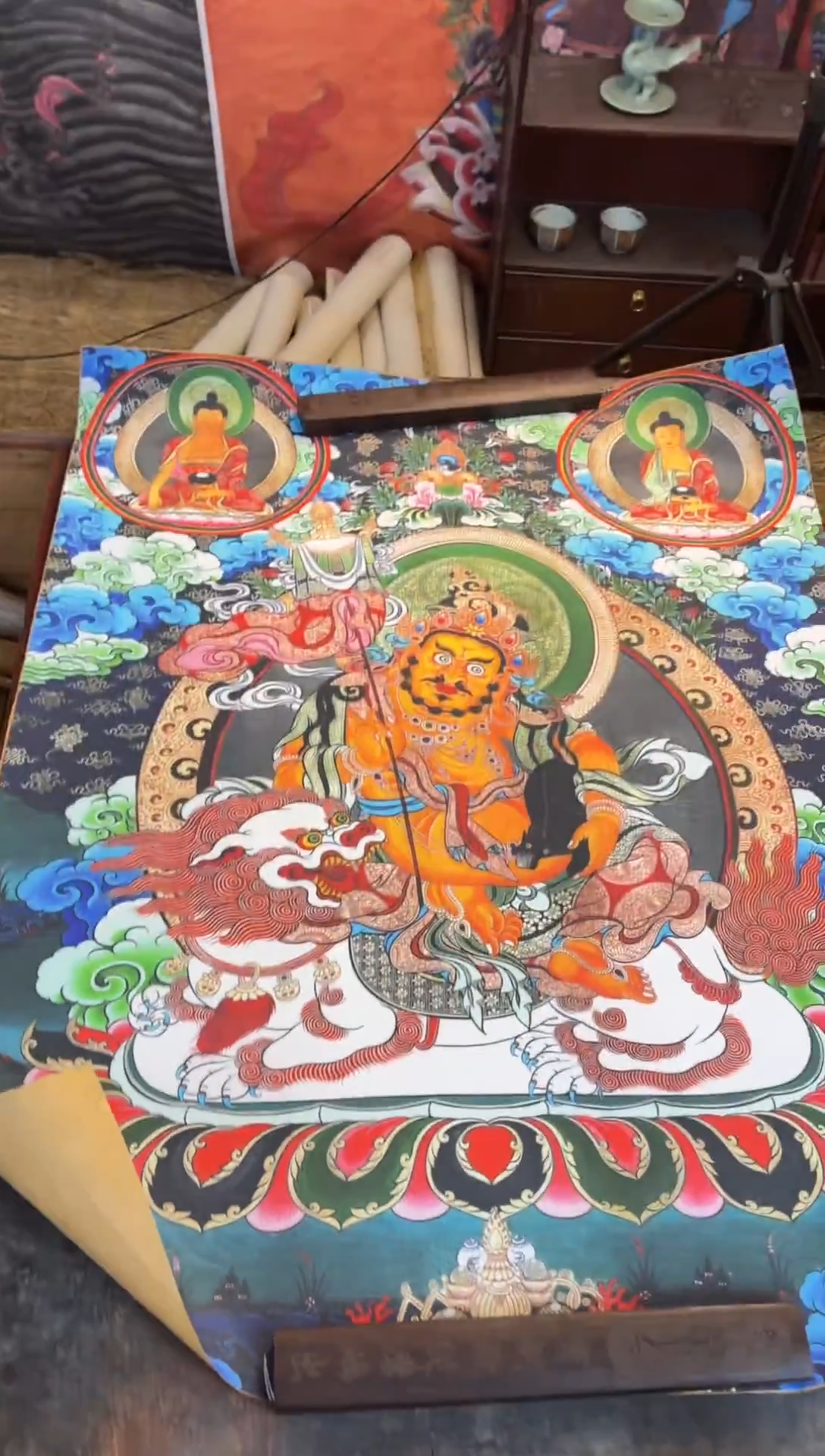卷轴画冒险家专属高端精品W997