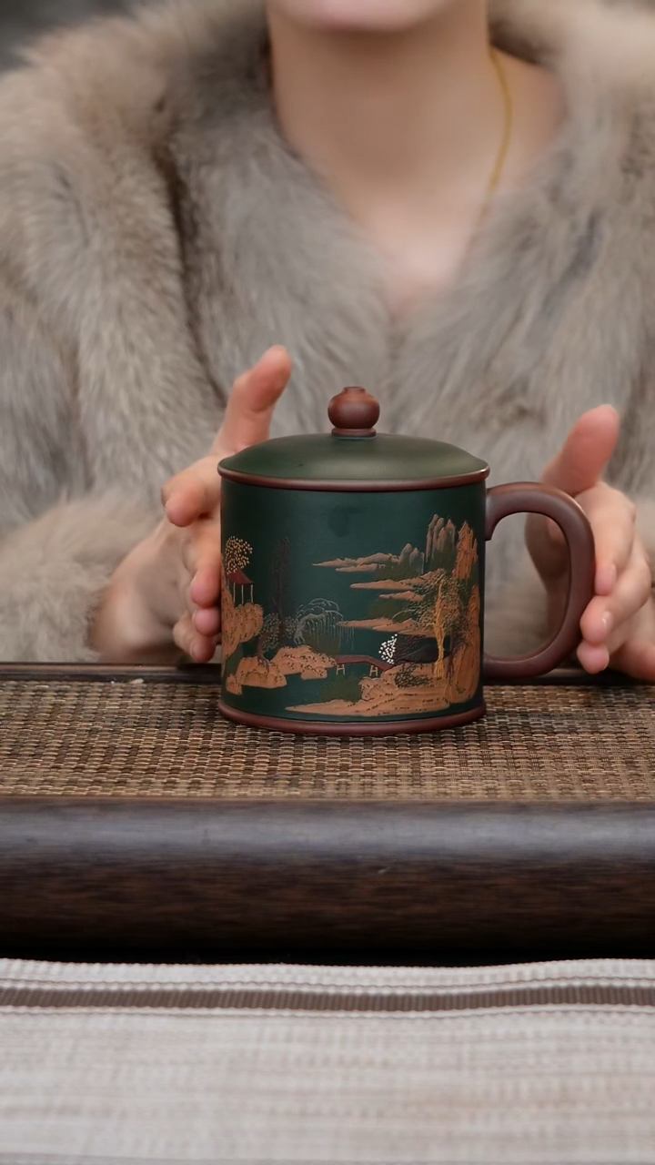 【闪购商品】紫砂茶杯原矿老板杯
