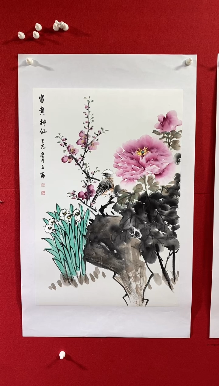 国画国画NYQ杰牛云勤老师作品