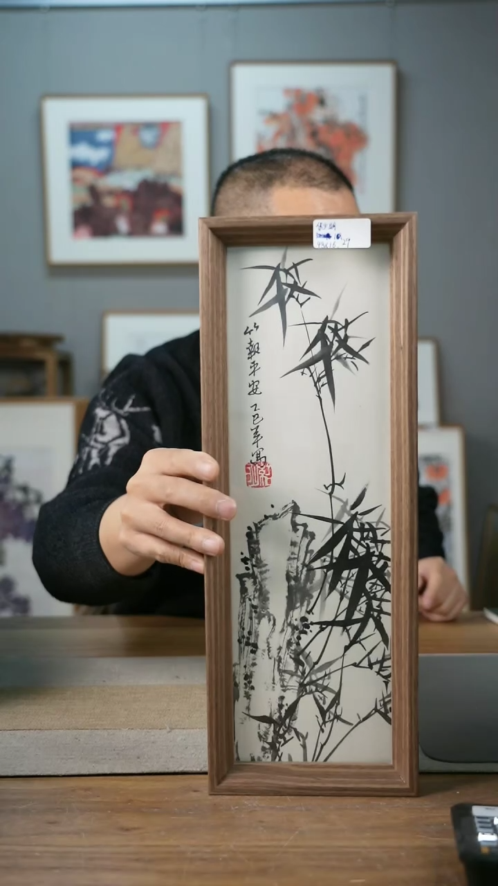 【闪购商品】书法协会会员老师带框作品-手书/绘同款作品