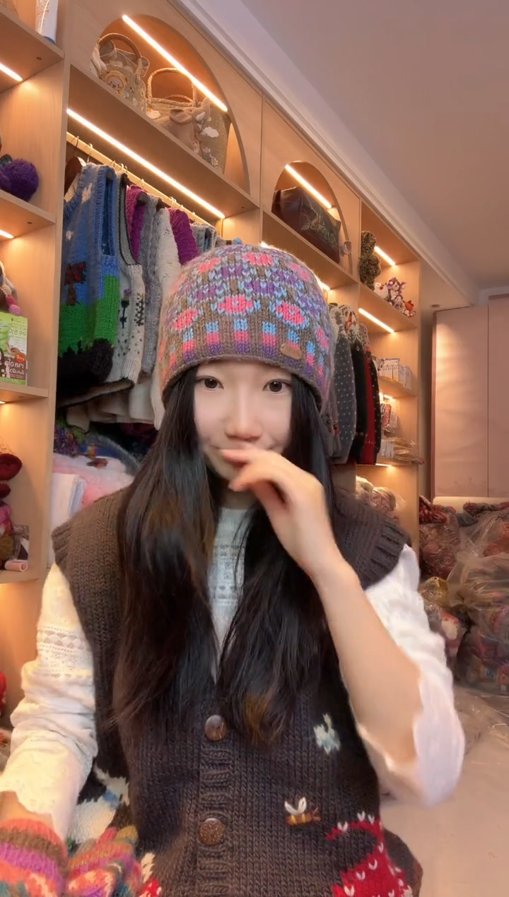 羊毛美利奴灰蓝色水母57以内头围