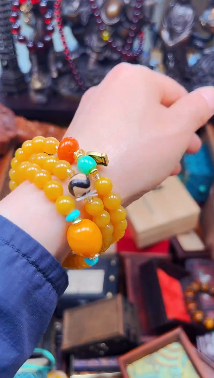 未镶嵌颈饰蜜蜡安哥高端精品链接77