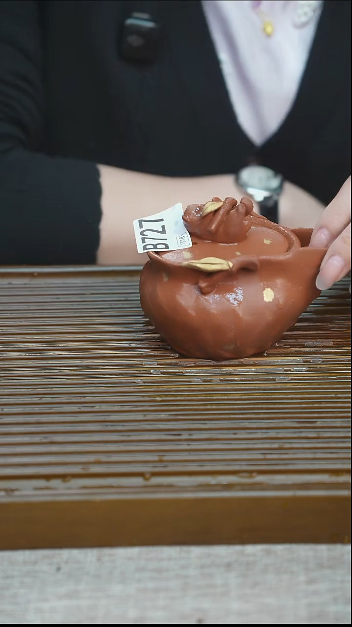 纯手工粗陶茶具每一只不一样