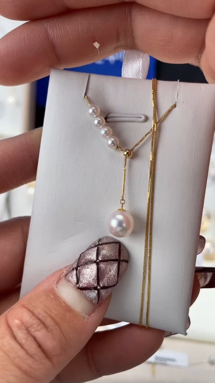 【闪购商品】海水珍珠颈饰银S925镶嵌吊坠