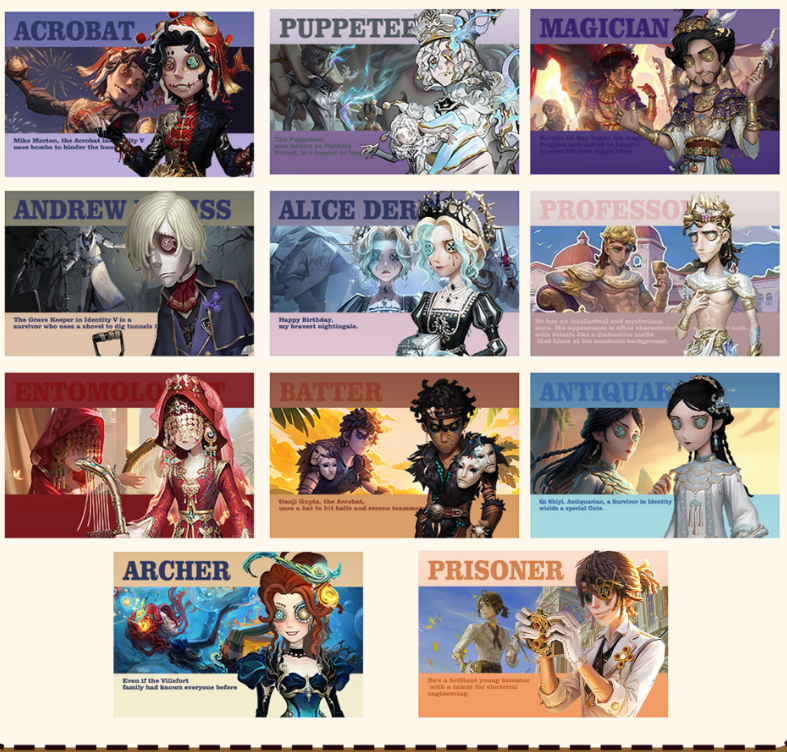 【第五人格】二创亚克力水晶砖