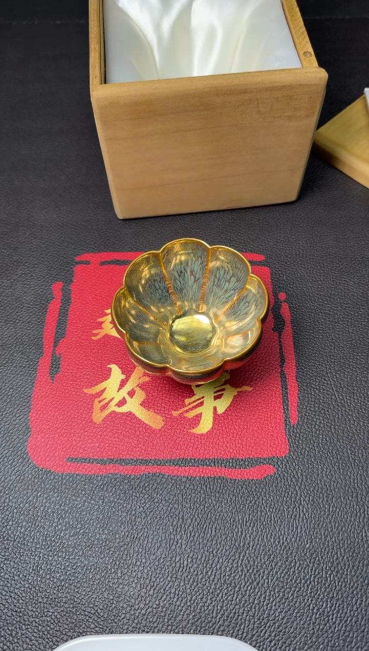 茶盏范泽锋金丝曼陀罗91