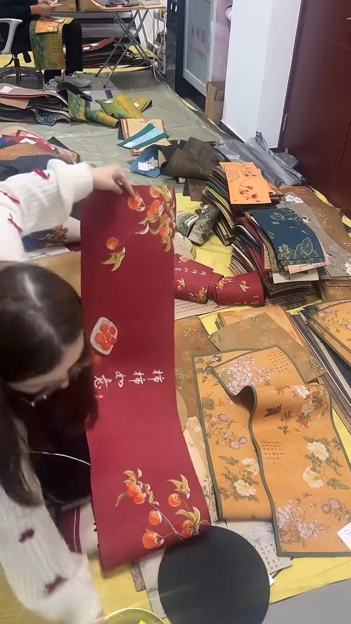 混纺微瑕吸水茶席-30X120-60号