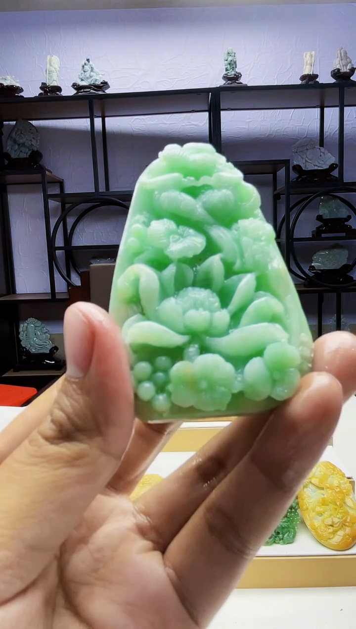 【闪购商品】定制翡翠未镶嵌毛货01210024