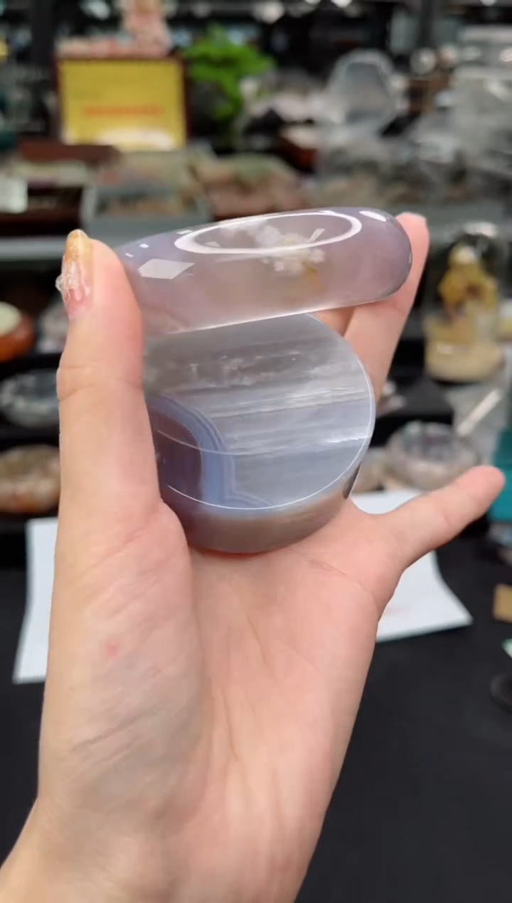 【闪购商品】石英质玉手镯未镶嵌59圈口（赠送镯心）6681170