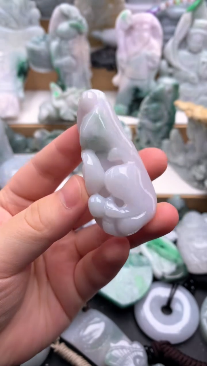 吊坠(不含链)未镶嵌翡翠1