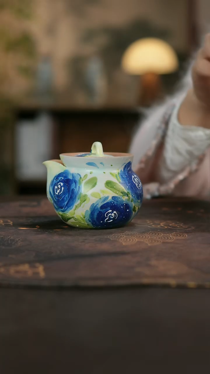 景德镇陶瓷杯碗柴烧多人