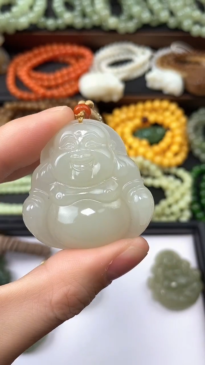 【闪购商品】和田玉佛公未镶嵌1