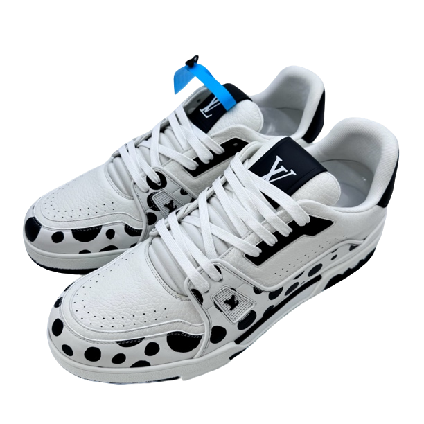 99新 LouisVuitton/路易威登 43.5码草间弥生trainer99新yy218
