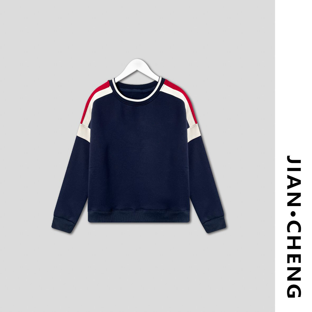 【简柽】【斐】亲子加绒刺绣卫衣D512-0019