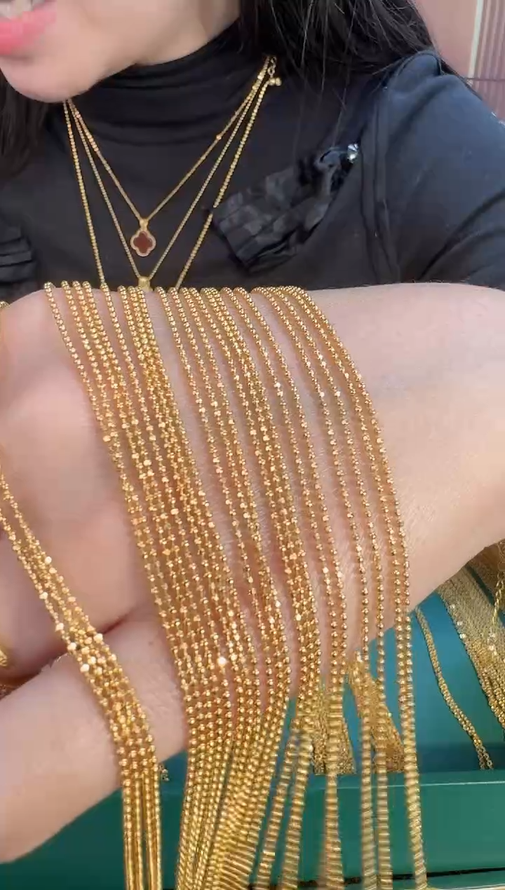 50长固定 切面珠珠 1.92 （附带礼盒包装）