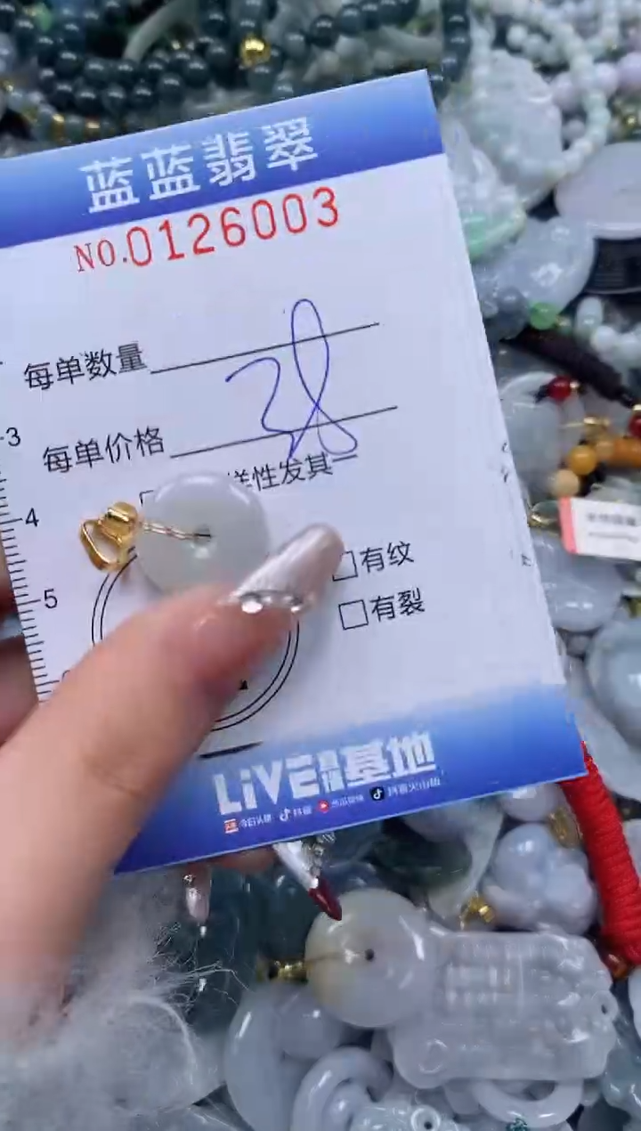 【闪购商品】翡翠颈饰未镶嵌闪购0126003