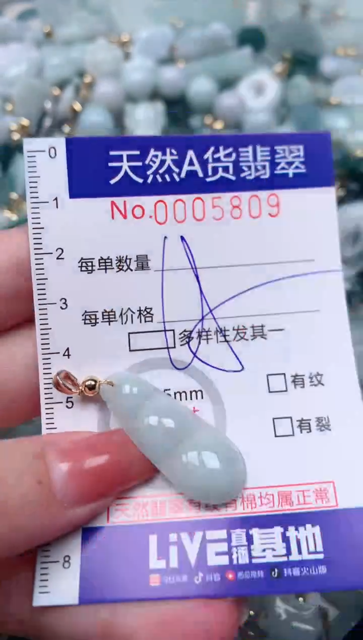 【闪购商品】翡翠颈饰未镶嵌00005809