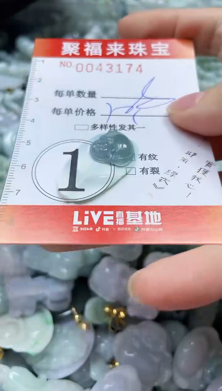 【闪购商品】翡翠颈饰未镶嵌闪购0043174