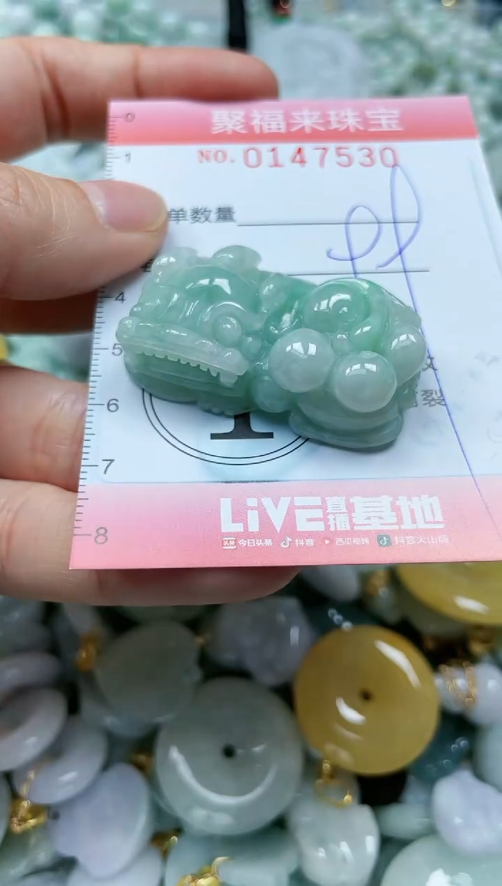 翡翠未镶嵌颈饰闪购0147530