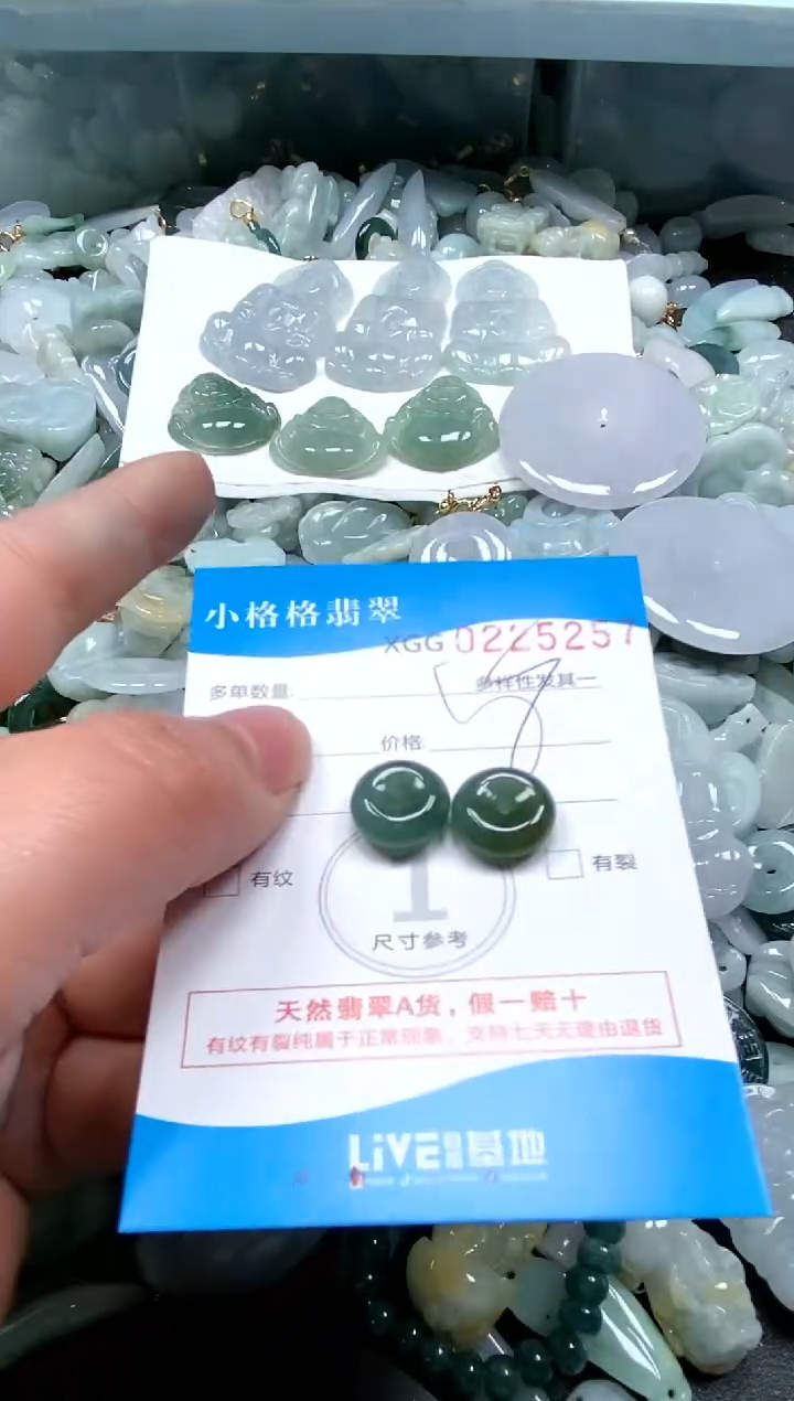 【闪购商品】翡翠颈饰未镶嵌闪购商品0225257