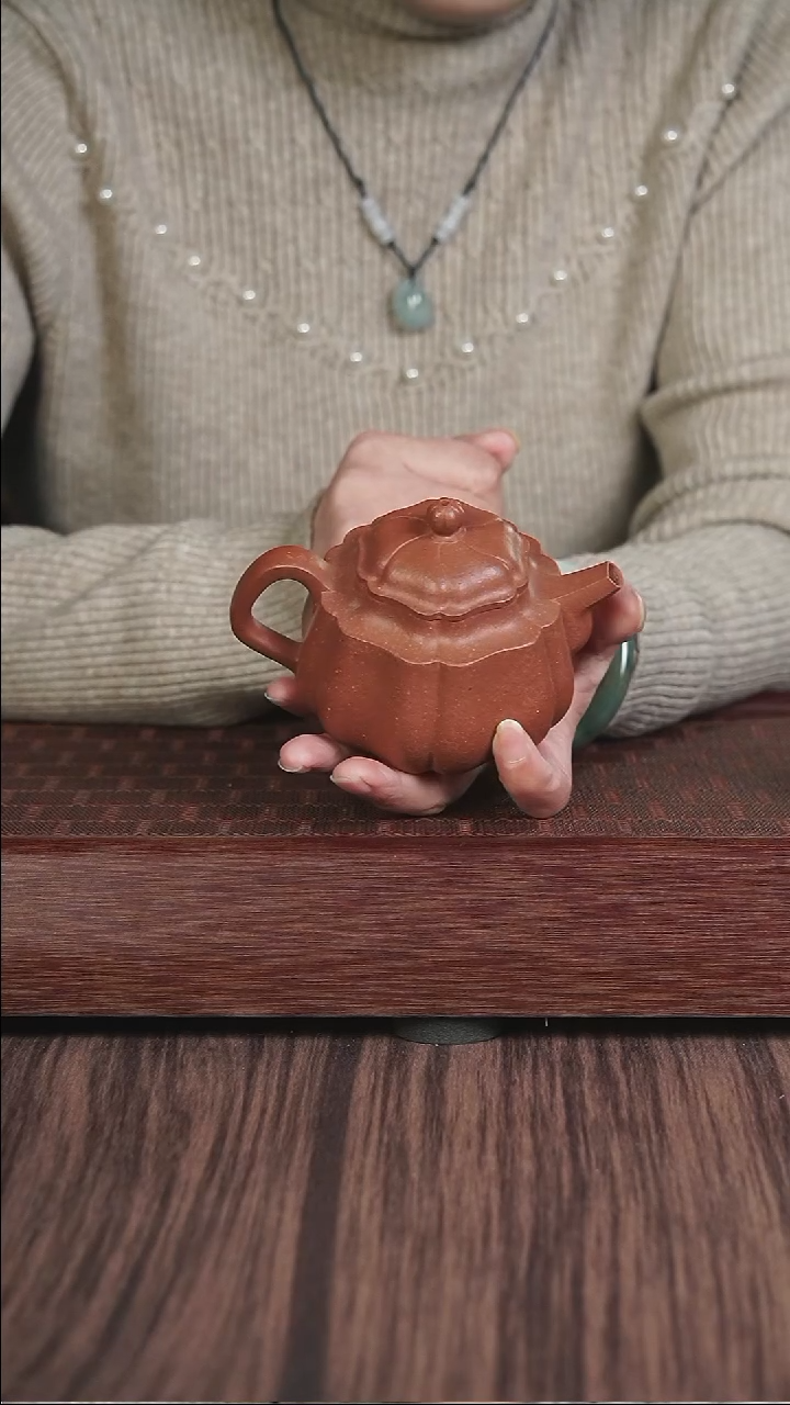【闪购商品】紫砂茶壶筋纹 降坡泥 风窑