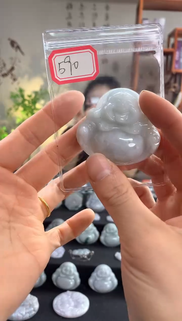 【闪购商品】翡翠颈饰未镶嵌佛公590