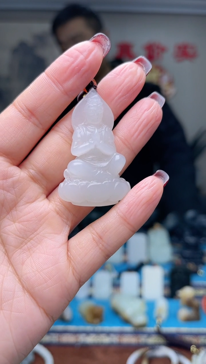 【闪购商品】和田玉挂件未镶嵌1