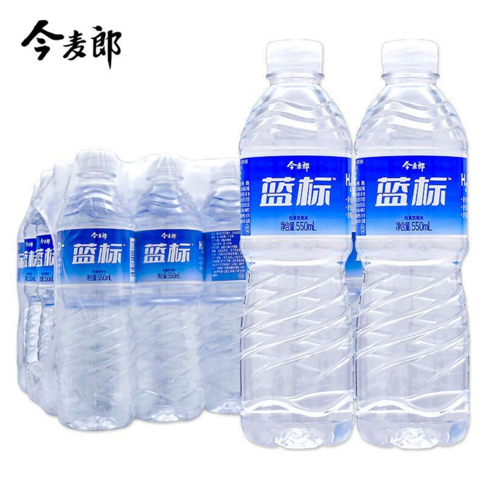 【5件】今麦郎 蓝标包装饮用水500ml*24瓶*5件