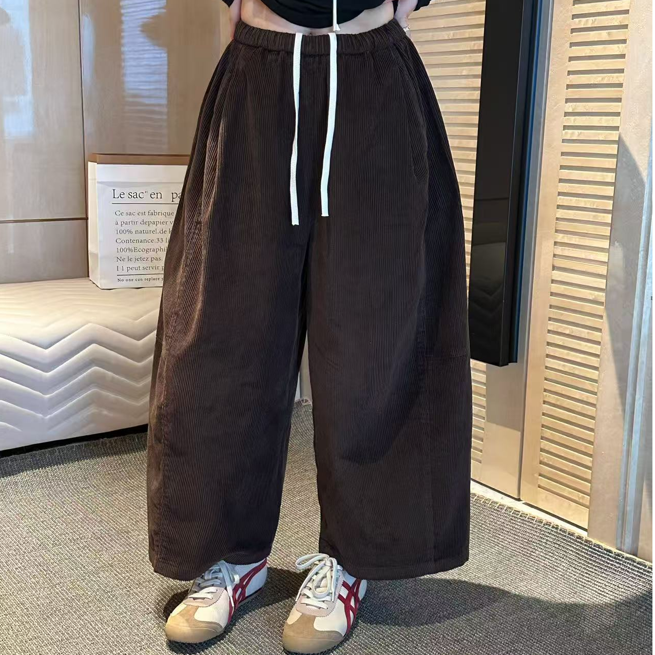 武汉蔓姐【气球裤】早秋新款时尚休闲气球裤 裤长87公分左右 6570#