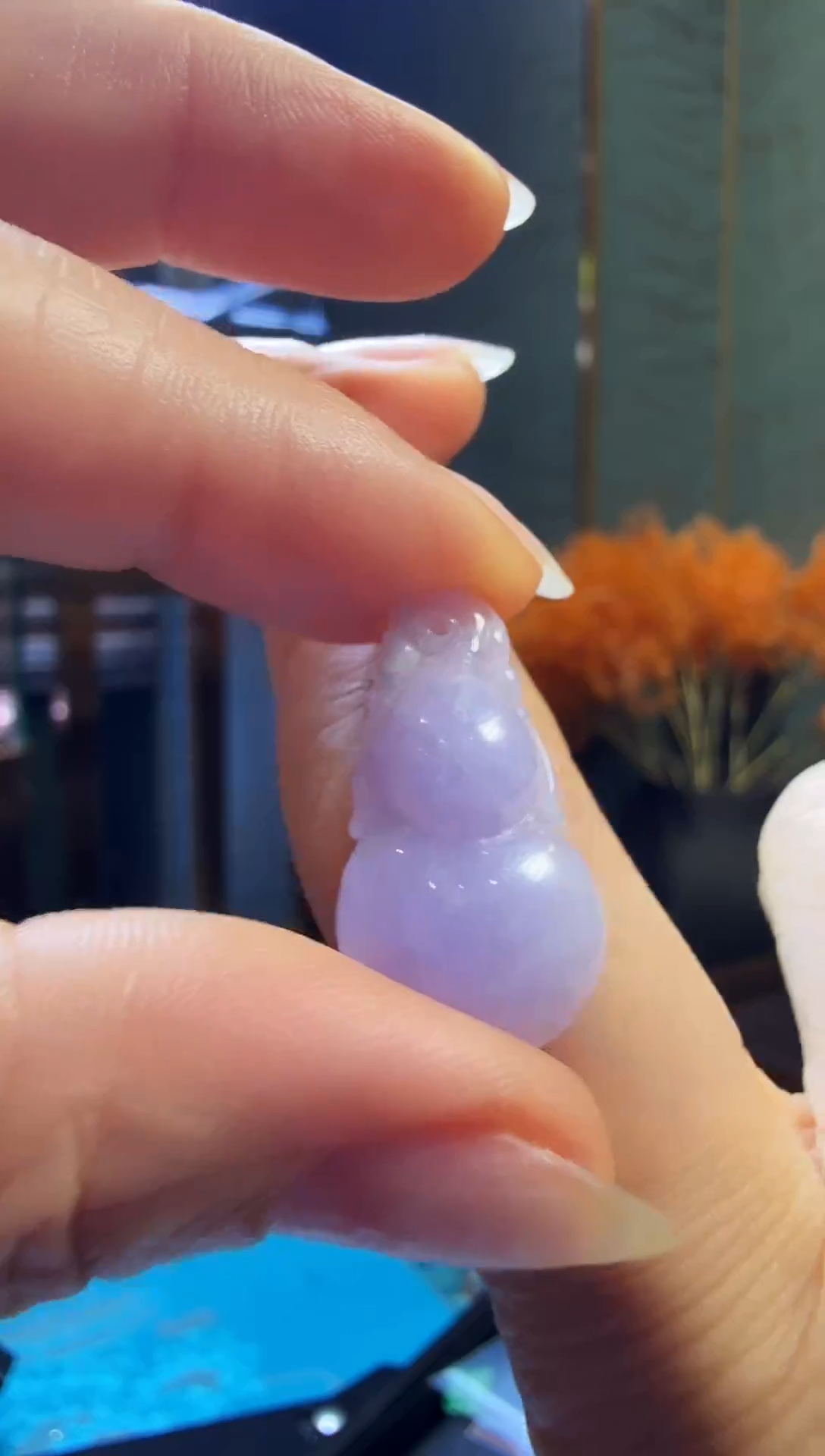 【闪购商品】翡翠颈饰未镶嵌翡翠紫葫芦