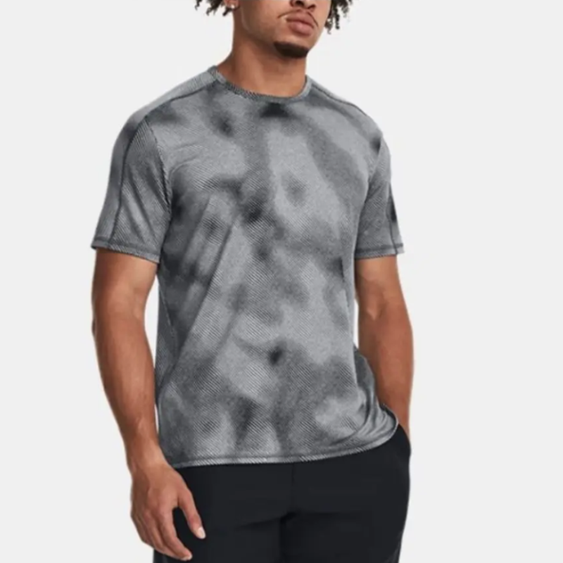 Under Armour/安德玛图案印花圆领短袖T恤  男款 黑色1379671