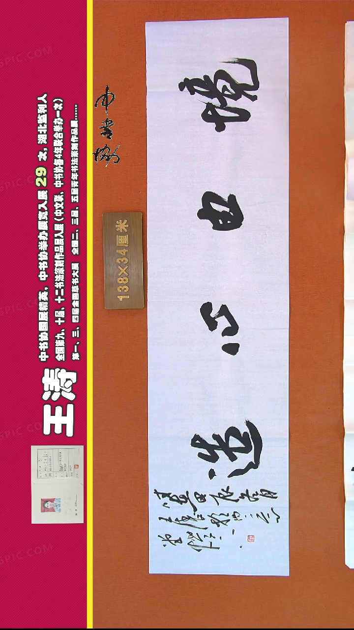 【闪购商品】书法104王涛书法作品