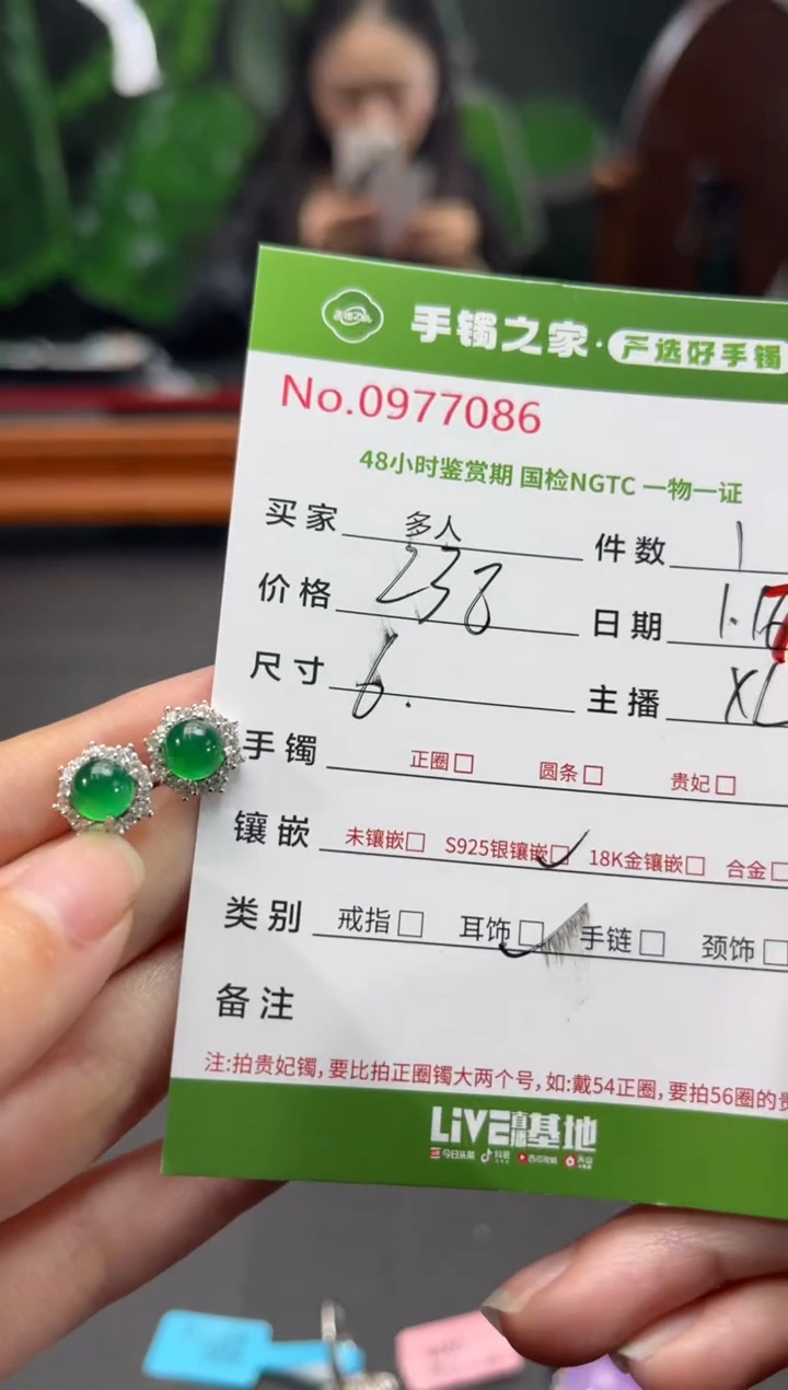 【闪购商品】玛瑙/玉髓耳钉银S925镶嵌多人